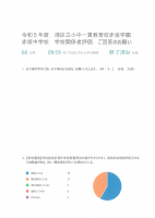 R5学校評価（中学校）.pdfの1ページ目のサムネイル
