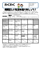１年生　６月学年だより.pdfの1ページ目のサムネイル